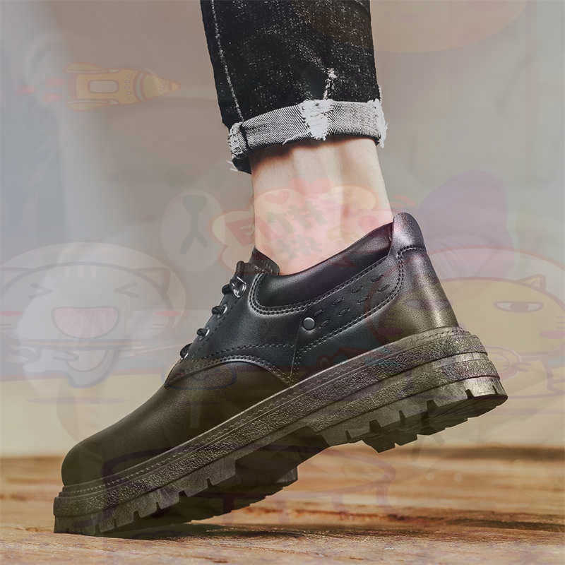 Mens Grooming Kit For Wedding - Zapatillas deportivas de cuero Natural oscuro