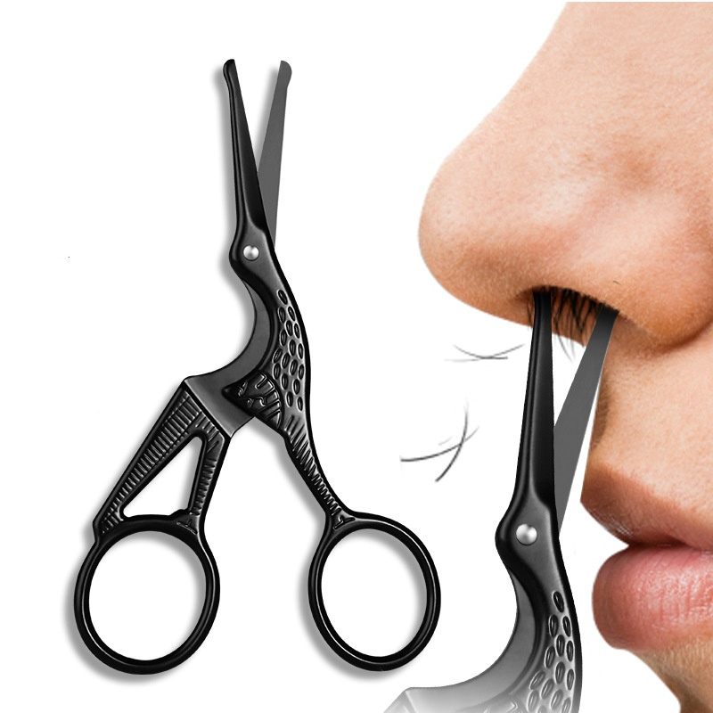 Men'S Grooming Eyebrow Trimming - Tijeras para Recortar el Vello Facial