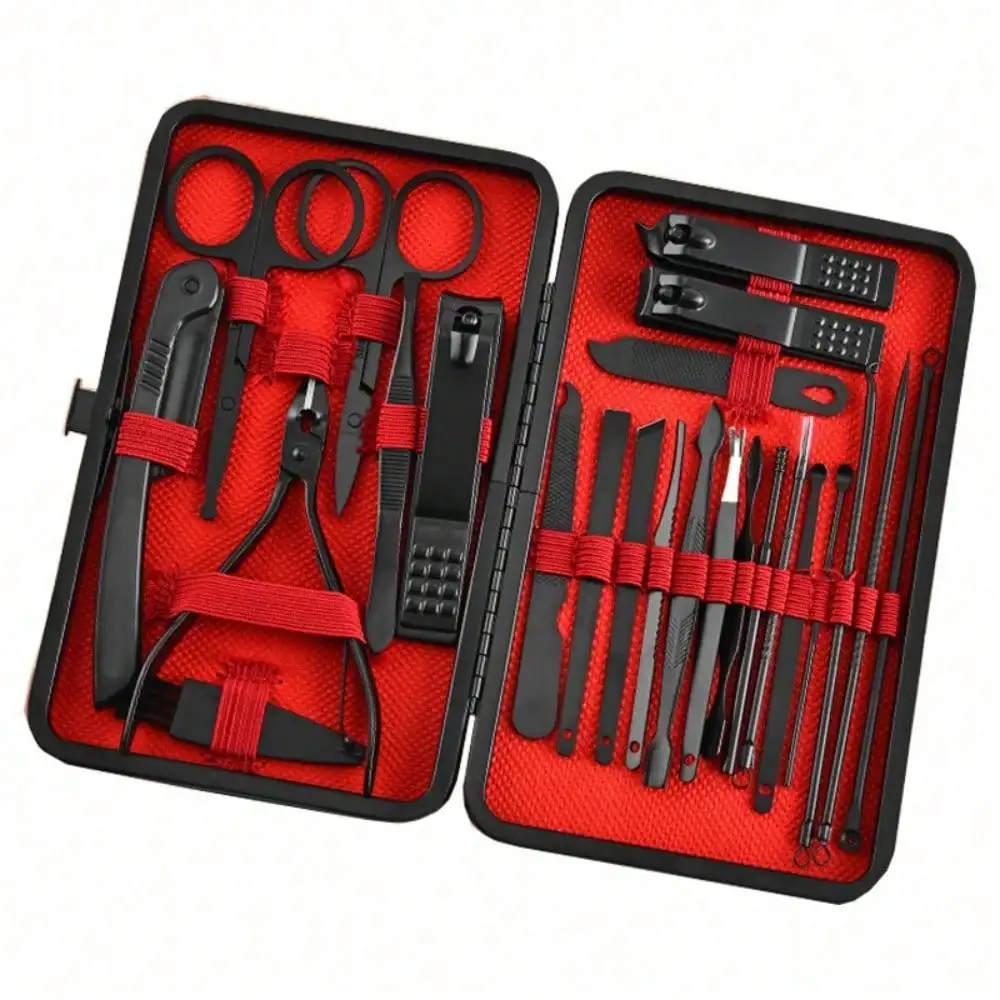 Men'S Grooming Gift Set - Juego de manicura y pedicura profesional