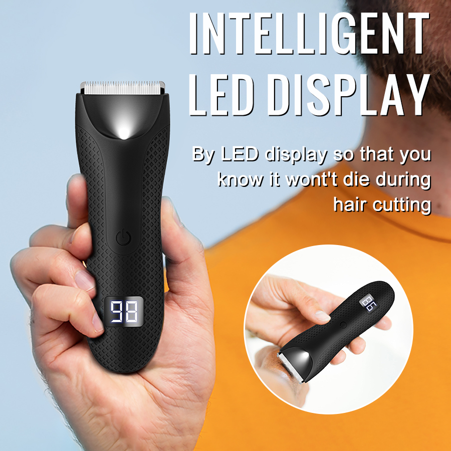 Recortador de pelo corporal pr - Men'S Grooming Electric Trimmer reseña y precio