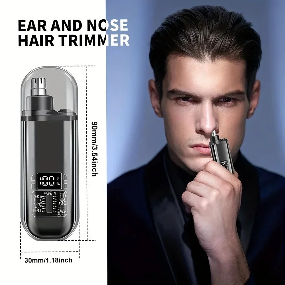 Recortador de Vello Nasal y de - Men'S Grooming Electric Trimmer reseña y precio