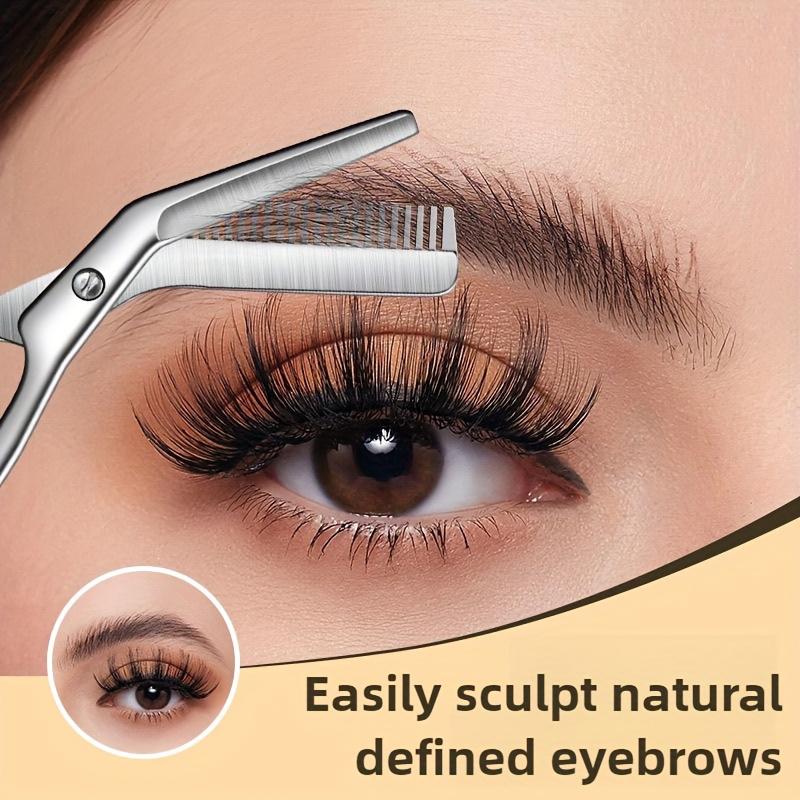 Tijeras para Cejas de Acero In - Men'S Grooming Eyebrow Trimming reseña y precio