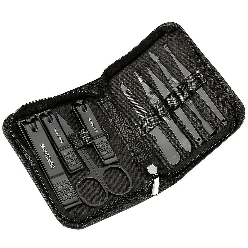 Set de Manicura y Pedicura 9 e - Men'S Grooming Gift Set reseña y precio