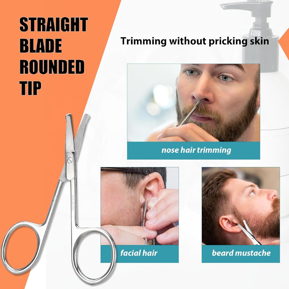 Juego de Tijeras para Recortar - Men'S Grooming Eyebrow Trimming reseña y precio