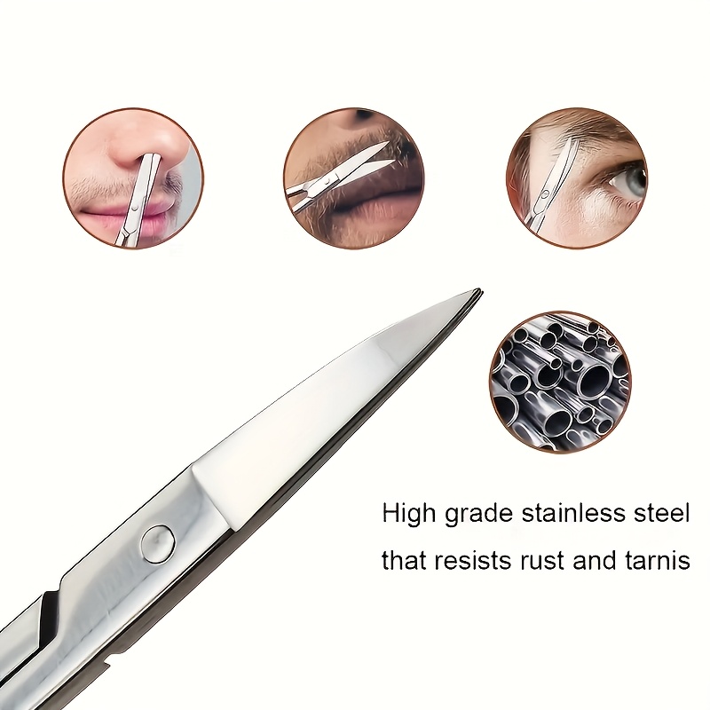 Tijeras pequeñas para el cuida - Men'S Grooming Eyebrow Trimming reseña y precio