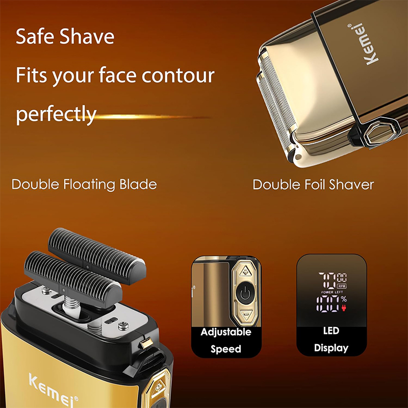 Kemei KM-TX10 T9 Recortadora d - Men'S Grooming Gift Set reseña y precio