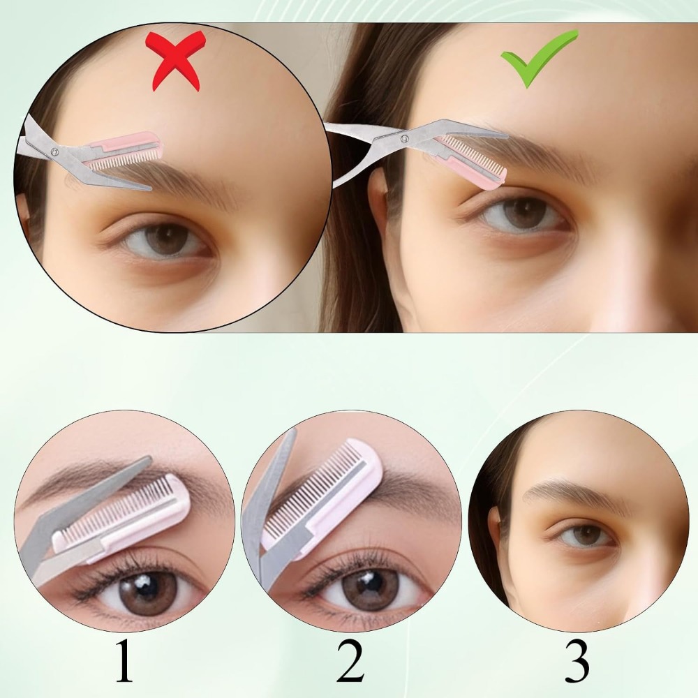 Juego de tijeras para cejas de - Men'S Grooming Eyebrow Trimming reseña y precio