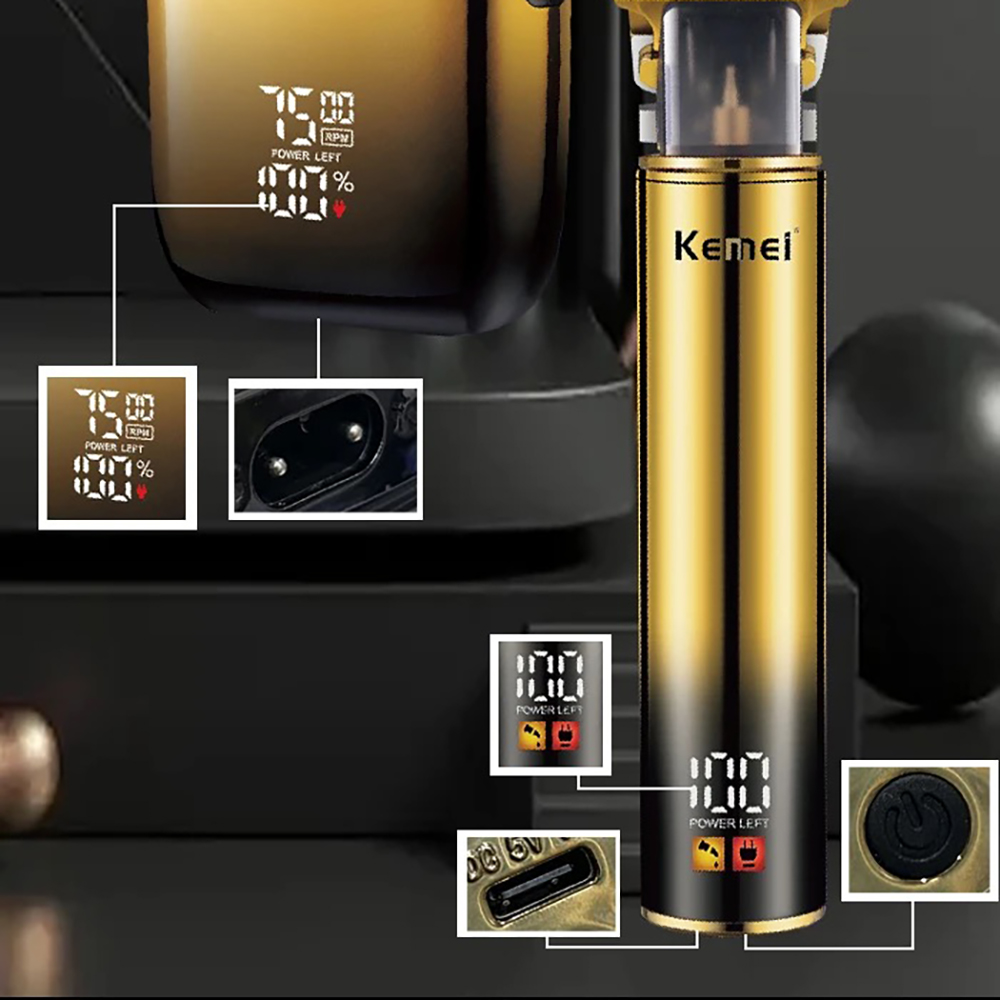 Kemei-maquinilla de afeitar el - Men'S Grooming Gift Set reseña y precio