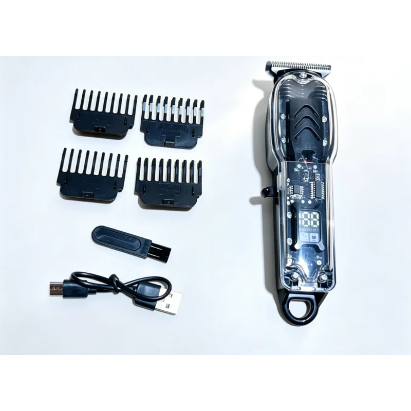 Cortadora de Pelo Transparente - Men'S Grooming Electric Trimmer reseña y precio